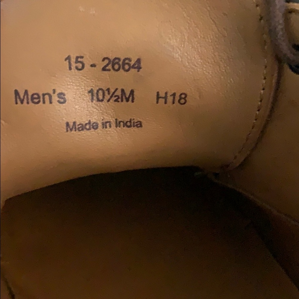 Johnston & Murphy Brown Leather Oxford Shoes 10.5 - Picture 7 of 8